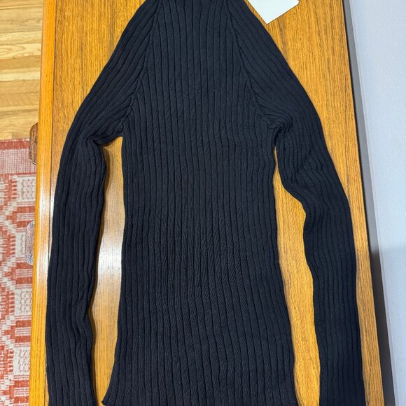 NWT Sezane Charly Jumper in Black size medium - Picture 2 of 5